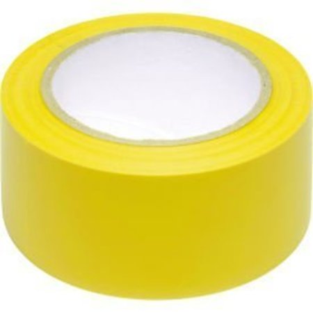 TOP TAPE AND LABEL INCOM Safety Tape Solid Yellow, 3W x 108'L, 1 Roll PST310